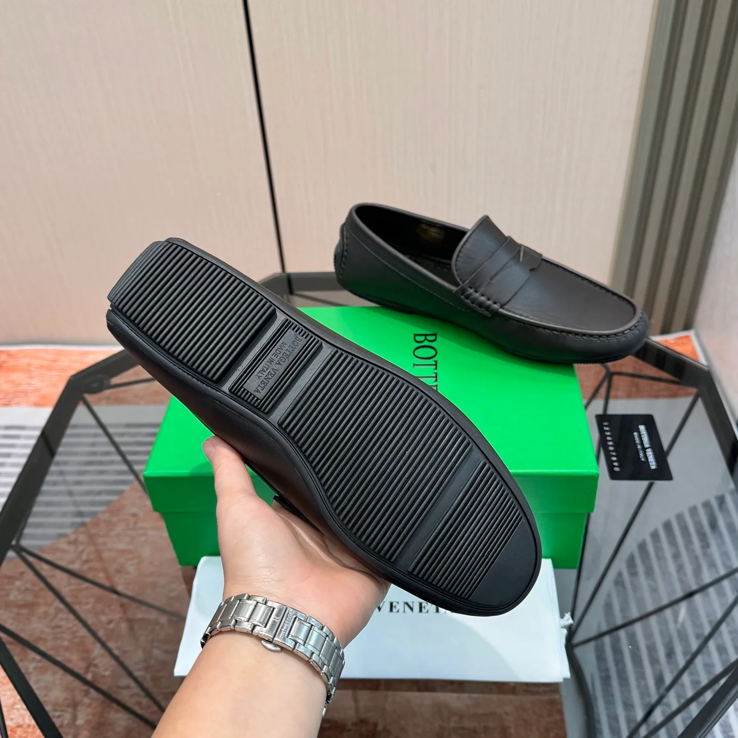 Men's shoes 💰560 [Botte* Venetta (BV)] Official website synchronization, high-end quality!